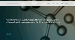 Desktop Screenshot of nanodimension.com
